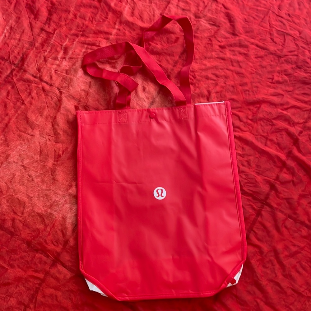 Lululemon Set Of Two Large And Small Shopping Bags - image 2